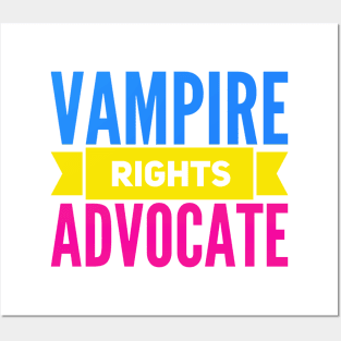 VAMPIRE RIGHTS ADVOCATE Posters and Art